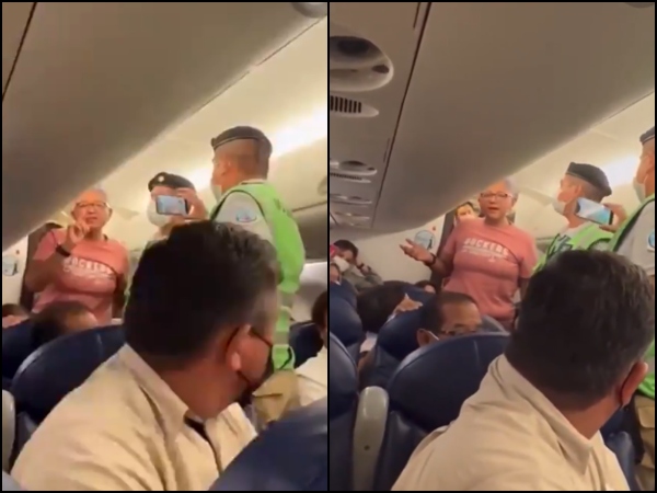 Mujeres ebrias le dañaron el vuelo a otros pasajeros; subieron al avión varias cervezas y casi terminan a 'botellazos' en México