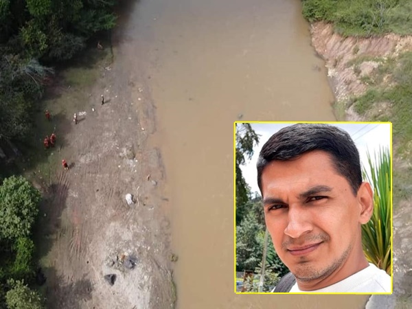 Policía de El Salvador vino a Colombia y apareció muerto en aguas del río Tune en Huila