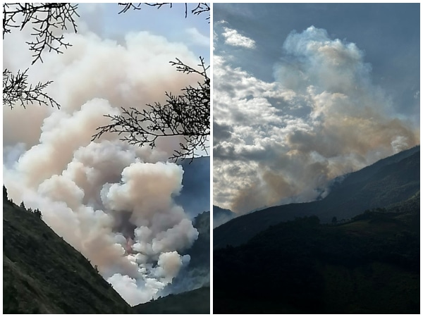 Reserva Natural Santa Clara en el Cauca es consumida por las llamas, piden apoyo urgente a la Fuerza Aérea