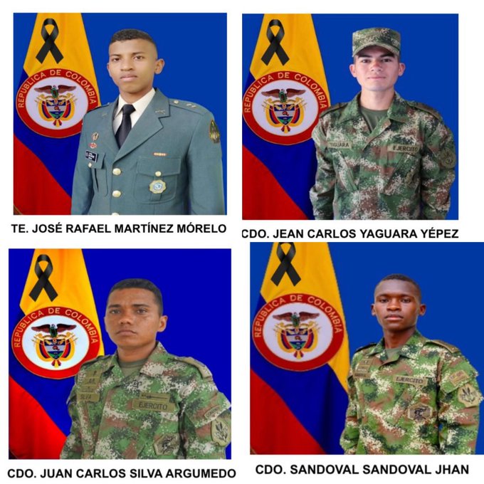 José, Jean, Juan y Jhan los soldados muertos tras combates en Cumbitara | Noticias de Buenaventura, Colombia y el Mundo